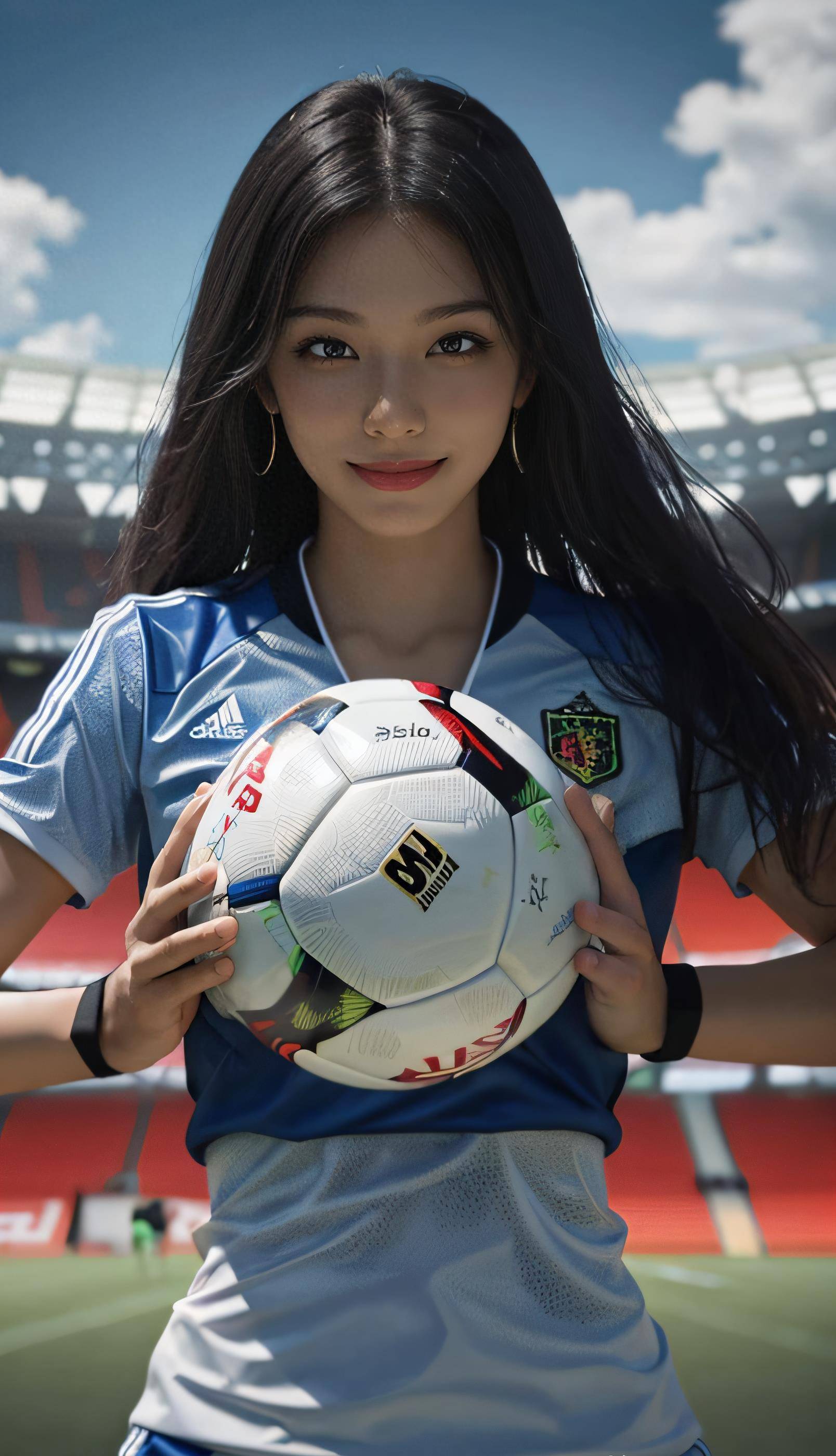 关于足球场上女性选手的风采展现的信息 关于足球场上女性选手的风采展现的信息